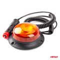 Výstražný maják W21m Magnet / 3 skrutky R65 R10 18LED 12/24V IP56 AMIO-02925