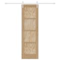 vidaXL Posuvné dvere ORKDAL 61 x 198,5 cm Borovicový masív