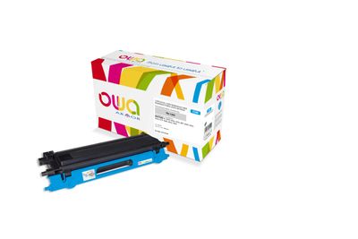 OWA Armor toner kompatibilný s Brother TN-135C, 4000st, modrá/cyan
