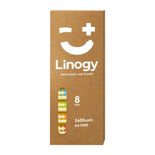 LINOGY AA Li-ion Pro batéria sada - sada 8 ks