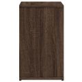 vidaXL Príručné stolíky 2 ks hnedý dub 50x30x50 cm kompozitné drevo