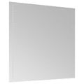 vidaXL Zrkadlo do kúpeľne s LED Priehľadná 60 x 60 cm tvrdené sklo