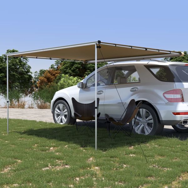 vidaXL Markíza pre obytné automobily a karavany 3x2,5x2,15 m béžová