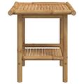 vidaXL Konferenčný stolík 45x45x45 cm bambus