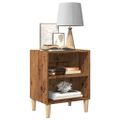vidaXL Nočná skrinka Old Wood 40x30x50 cm Engineered Wood