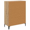 vidaXL Servírovacia skriňa Remeselný dub 69,5 x 32,5 x 90 cm