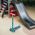 Detská trojkolesová kolobežka NILS Fun HLB1310 s LED zelená