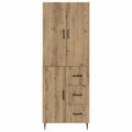 vidaXL Sada skríň 2 ks Dub artisan Kompozitné drevo