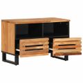 vidaXL TV skrinka 70x34x46 cm, akáciový masív
