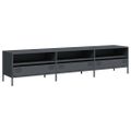 vidaXL TV skrinka antracit 202x39x43,5 cm oceľ valcovaná za studena