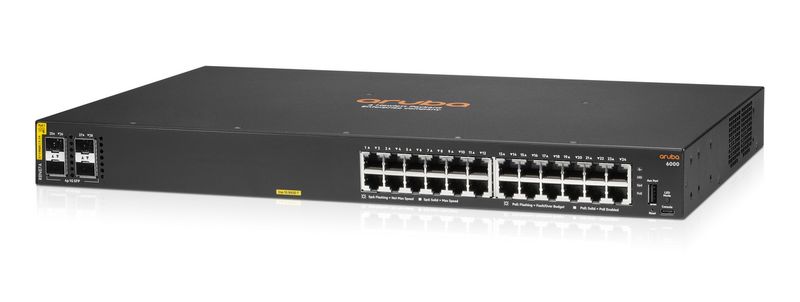 HPE Networking CX 6000 24G CL4 PoE 4SFP 370W