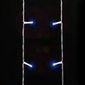 vidaXL Svetlo na vianočný stromček 320 LED modré 375 cm