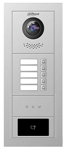 Dahua modulárna IP dverová stanica VTO4202F-P modul 1x zvonek, CMOS 2Mpix, TCP/IP, nerez, CAT5, PoE, CZ, SIP