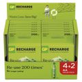 Nabíjacia batéria GP Recharge 2100 AA (HR6), 6 kusov --CENA BLISTR--