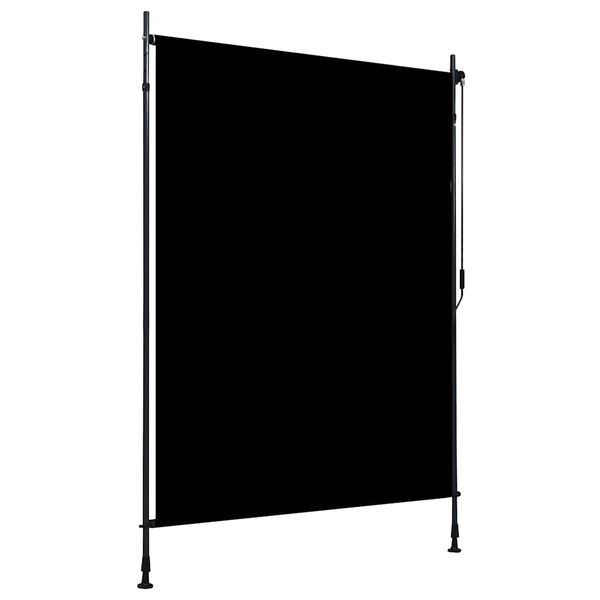 vidaXL Vonkajšia zatemňovacia roleta antracitová 150x270 cm