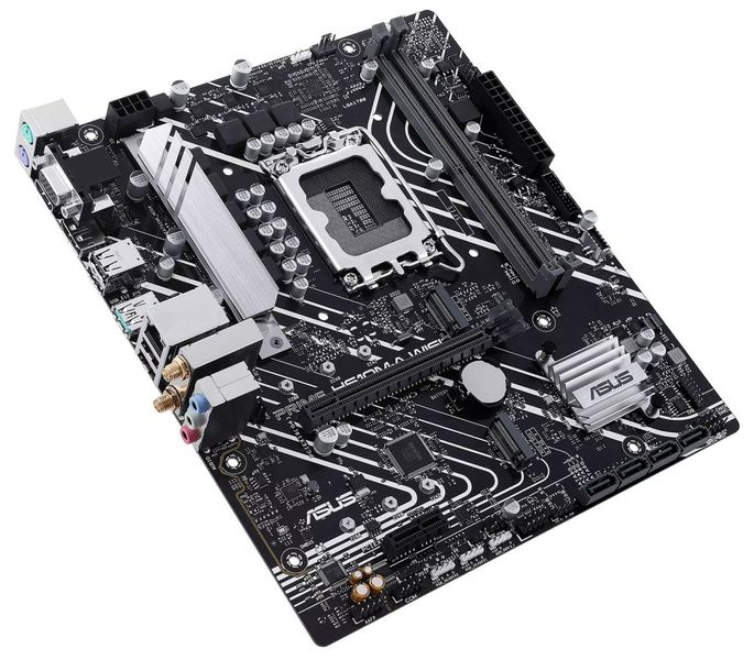 ASUS PRIME H610M-A WIFI/LGA 1700/mATX Základní deska, Intel H610, LGA1700, 2× DDR5 DIMM (max. 96GB), Wi-Fi, 2× M.2, HDMI, DisplayPort, VGA, mATX