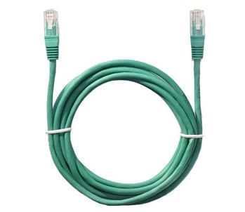 Kábel Patch UTP 5e RJ45/568B 0,5m, zelený