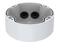 Zadná skriňa kamery - vonkajšie použitie - biela - pre AXIS P1455-LE, P1465-LE, P1465-LE-3, P1467-LE, P1468-LE