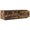 vidaXL TV stolíky 2 ks dymový dub 80x31x25,5 cm spracované drevo