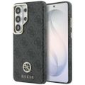 Puzdro Guess case 4G Rhinestone Round Logo MagSafe pre Samsung Galaxy S26 Ultra čierne