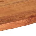 vidaXL Stolová doska 120x60x2,5 cm oválna masívna akácia