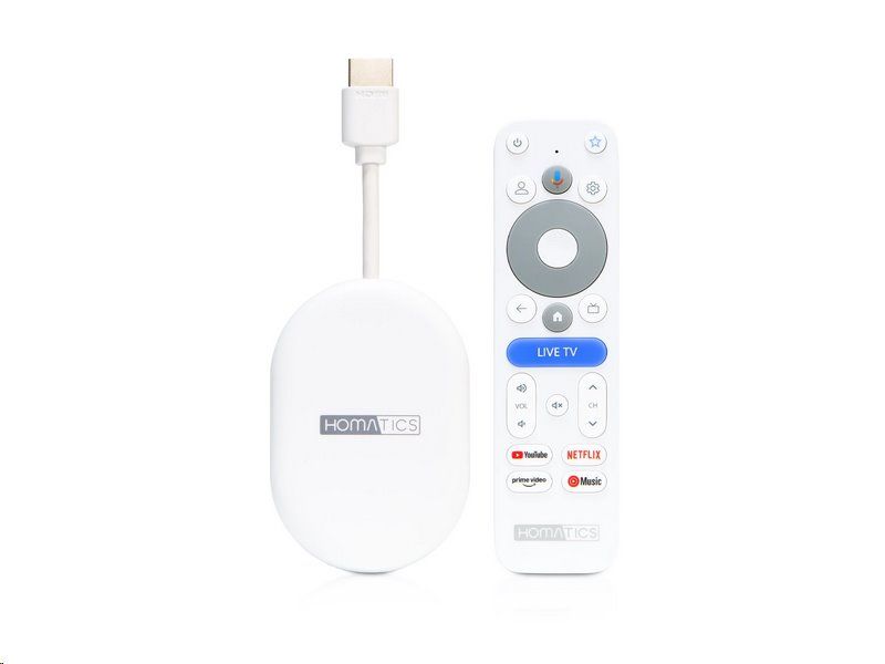Homatics Dongle Lite 4K V2 Google TV - UHD multimediální přehrávač