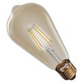 LED žiarovka Vintage ST64 / E27 / 4,5 W (40 W) / 420 lm / teplá biela