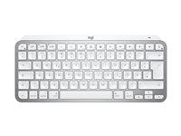 Klávesnica - kompaktná - podsvietená - bezdrôtová - Bluetooth LE - QWERTY - US medzinárodná - sivá space gray