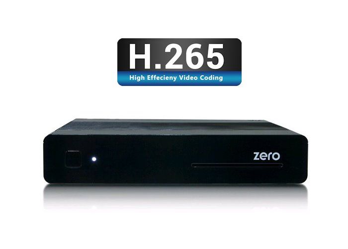 Vu+ Zero Rev.2 HEVC H.265 DVB-S2 přijímač černý