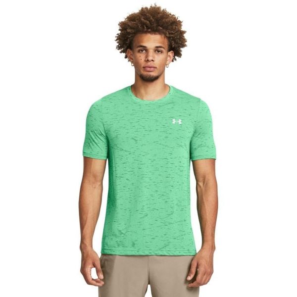 Tričko Vanish Seamless SS Green - Under Armour, veľkosť M, veľkosť oblečenia M