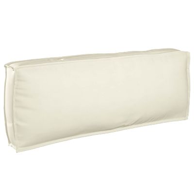 vidaXL Podložka Oxfordská látka Krémová 120 x 40 x 12 cm