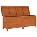 vidaXL Záhradný úložný box hnedý 150x50x56,5 cm jedľový masív