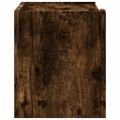 vidaXL Nástenné nočné stolíky 2 ks dymový dub 45x30x35 cm