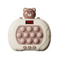 Maxlife MXPS-100 Teddy Bear prenosná hra - medvedík, béžová, 6 herných režimov, displej (OEM0200581)