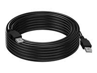 Kábel USB - USB 2.0 - 10 m - čierna - pre ThinkCentre M75t Gen 2; M80q; ThinkSmart Hub 11H0, 11H1, 11H2, 11H3; ThinkSmart Hub 500