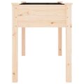 vidaXL kvetináč s vložkou 118x59x76 cm jedľový masív