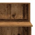 vidaXL Recepčný stôl staré drevo 100x50x103,5 cm kompozitné drevo