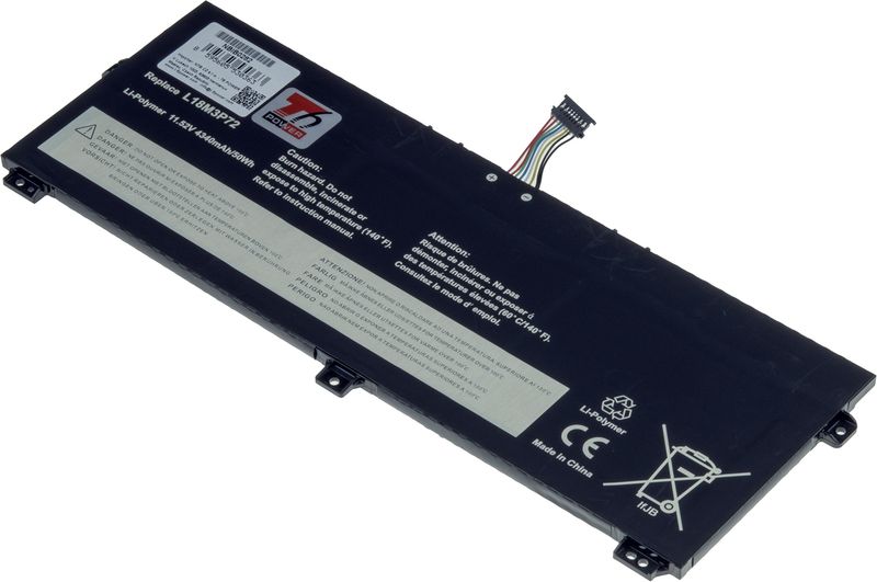 Batéria T6 Power pre Lenovo ThinkPad X13 Yoga Gen 1, X390 Yoga, 4340mAh, 50Wh, 3cell, Li-Pol