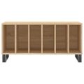 vidaXL Skrinka na platne dub sonoma 100x38x48 cm kompozitné drevo