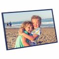 vidaXL Fotorámiky na stenu alebo stôl 5 ks modré 42x59,4 cm MDF