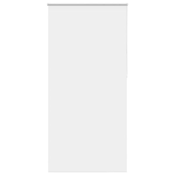 vidaXL Roleta Zatemnenie biela 100x210cm Šírka látky 95,7cm Polyester