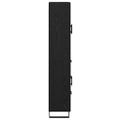 vidaXL Highboard 2 ks Čierny dub 69,5 x 34 x 180 cm