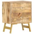vidaXL Nočný stolík 40x30x50 cm masívne mangovníkové drevo