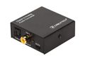 Prevodník CABLETECH ZLA0857-2 audio 1x S/PDIF-KOAX IN | 2x CINCH-JACK 3.5mm OUT stereo