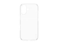 Zadný kryt pre mobilný telefón - termoplastický polyuretán (TPU), polykarbonát (PC), oleofóbny povrch - priehľadná - pre Apple iPhone 16