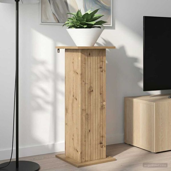 vidaXL Stojan na rastliny 2 pcs Dub artisan 30,5 x 30 x 80,5 cm