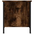 vidaXL TV skrinka dymový dub 100x40x45 cm spracované drevo