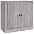 vidaXL Komoda sivá sonoma 70x35,5x67,5 cm spracované drevo