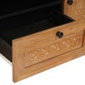 vidaXL TV jednotky Svetlohnedá 105 x 33 x 46 cm Kompozitné drevo