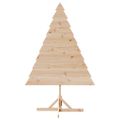 vidaXL Drevený vianočný stromček na dekoráciu 180 cm drevený masív